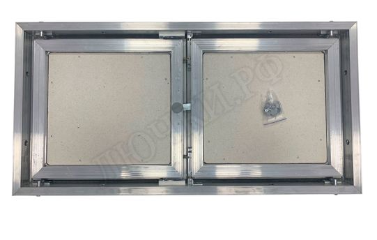 Люк-дверь под плитку Техно 2 створки 1900*1100 Люк-дверь под плитку Техно 2 створки 1900*1100