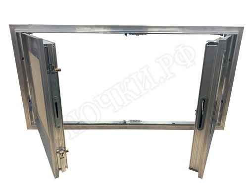 Люк-дверь под плитку Техно 2 створки 1900*1100 Люк-дверь под плитку Техно 2 створки 1900*1100