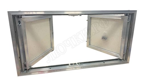 Люк-дверь под плитку Техно 2 створки 1900*1100 Люк-дверь под плитку Техно 2 створки 1900*1100