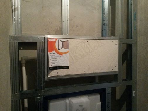 Люк под плитку Нажимной Секрет-Лайт 500*400 Люк под плитку Нажимной Секрет-Лайт 500*400