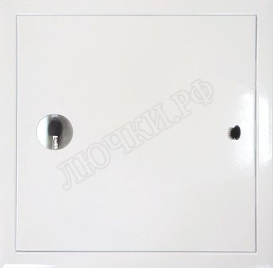 Люк сантехнический пожарный 200*100, петли справа, Отверстие справа-сверху Люк сантехнический пожарный 200*100, петли справа, Отверстие справа-сверху